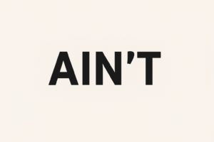 slang in standard English