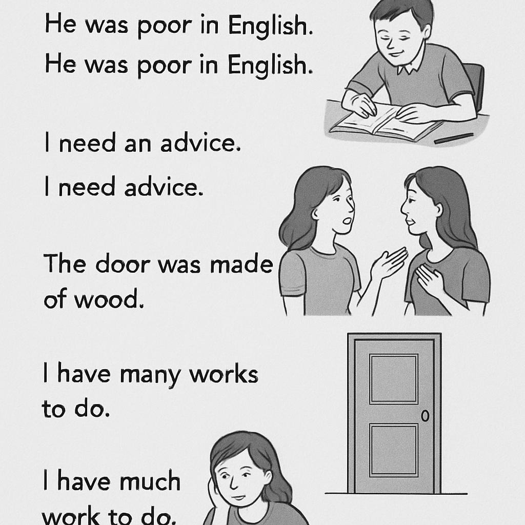 Errors in the Use of Nouns (3)