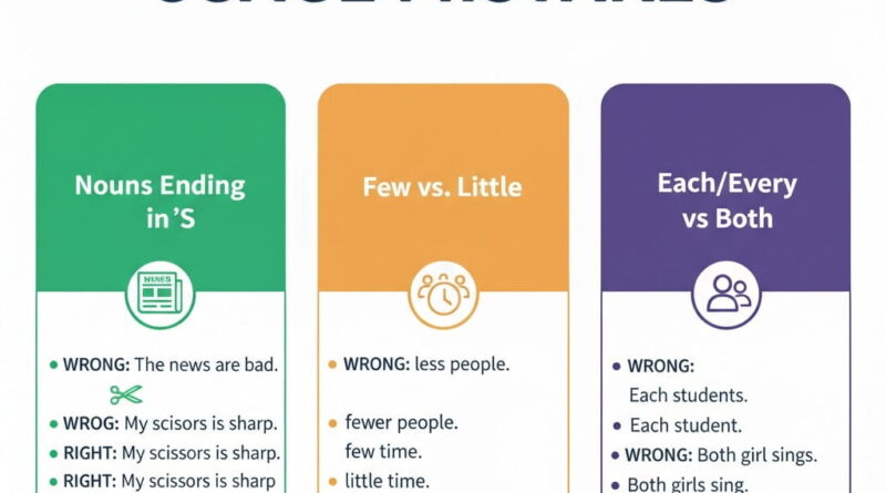 Common Noun Usage Mistakes